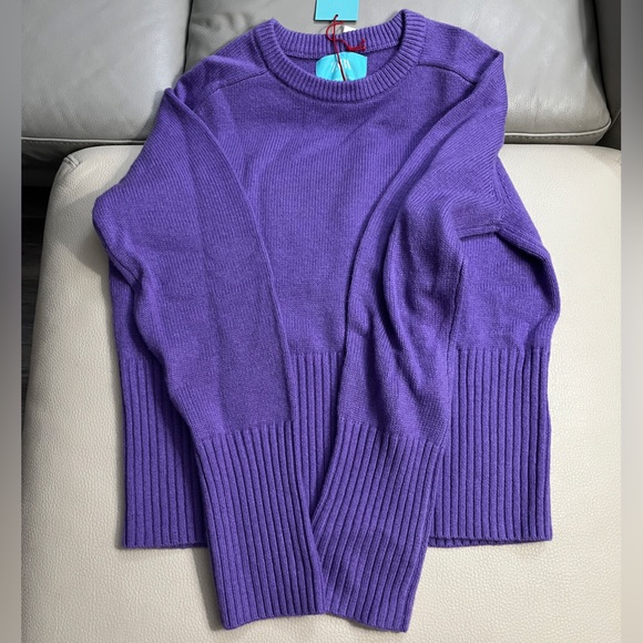 NWT - Zara x Harry Lambert 100% Wool Crew Neck Sweater - Size M - Picture 6 of 10